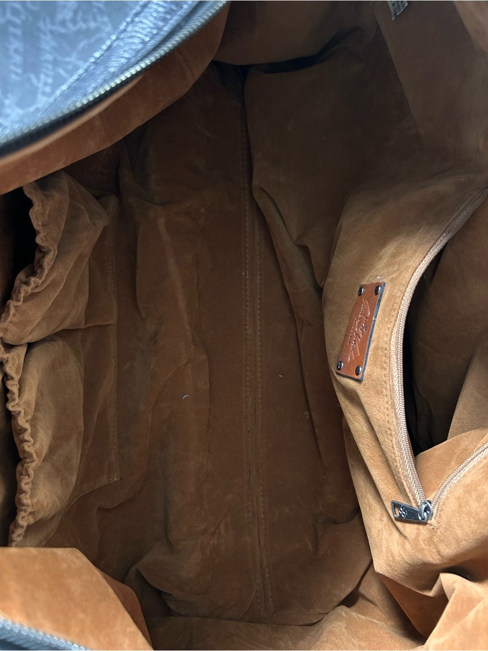 Patricia Nash Avola Trolley Duffel in Black Map - Rolling luggage weekender bag - Picture 6 of 16